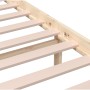 Estructura de cama de madera maciza 160x200 cm de vidaXL, Camas y somieres - Ref: Foro24-3101163, Precio: 146,42 €, Descuento: %