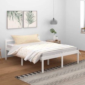 Cama para personas mayores madera maciza de pino 150x200 cm de vidaXL, Camas y somieres - Ref: Foro24-810620, Precio: 109,82 ...