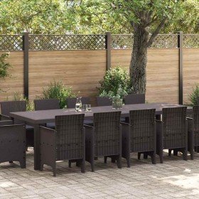 Conjunto de comedor de jardín con cojines con cojín 13 pcs en Mesas de jardín | Comprar online en Foru.es