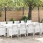 Conjunto de Comedor de Jardín 13 pcs Poliratán en Mesas de jardín | Comprar online en Foru.es