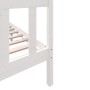 Estructura de cama madera maciza de pino blanco 120x200 cm de vidaXL, Camas y somieres - Ref: Foro24-3101344, Precio: 139,45 ...