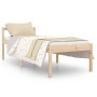 Cama para personas mayores madera maciza de pino 90x200 cm de vidaXL, Camas y somieres - Ref: Foro24-810599, Precio: 108,15 €...