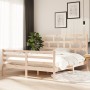 Estructura de cama de madera maciza de pino 160x200 cm de vidaXL, Camas y somieres - Ref: Foro24-3101293, Precio: 144,72 €, D...