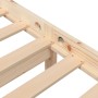 Estructura de cama de madera maciza de pino 160x200 cm de vidaXL, Camas y somieres - Ref: Foro24-3101293, Precio: 144,72 €, D...
