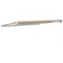 Toldo retráctil aluminio y tela amarillo y blanco 3,5x2,5 m de vidaXL, Toldos - Ref: Foro24-3154532, Precio: 816,91 €, Descue...