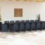 Conjunto de comedor de jardín con cojines 17 pcs Antracita PP en Mesas de jardín | Comprar online en Foru.es