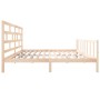 Estructura de cama madera maciza de pino 180x200 cm de vidaXL, Camas y somieres - Ref: Foro24-3101363, Precio: 155,33 €, Desc...