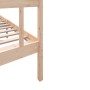 Estructura de cama madera maciza de pino 180x200 cm de vidaXL, Camas y somieres - Ref: Foro24-3101363, Precio: 155,33 €, Desc...