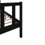 Estructura de cama madera maciza de pino negro 100x200 cm de vidaXL, Camas y somieres - Ref: Foro24-3101342, Precio: 140,54 €...