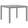 Conjunto de Comedor de Jardín 3 pcs Gris Claro Ratan Polt en Mesas de jardín | Comprar online en Foru.es