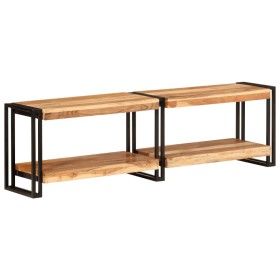 Mueble de TV madera maciza de acacia 140x30x40 cm de vidaXL, Muebles TV - Ref: Foro24-356172, Precio: 107,64 €, Descuento: %