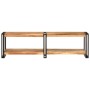 Mueble de TV madera maciza de acacia 140x30x40 cm de vidaXL, Muebles TV - Ref: Foro24-356172, Precio: 107,64 €, Descuento: %