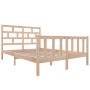 Estructura de cama de madera maciza de pino 160x200 cm de vidaXL, Camas y somieres - Ref: Foro24-3101358, Precio: 139,45 €, D...