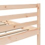 Estructura de cama de madera maciza de pino 200x200 cm de vidaXL, Camas y somieres - Ref: Foro24-3101303, Precio: 151,83 €, D...