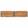 Mueble de TV madera maciza de acacia 140x30x40 cm de vidaXL, Muebles TV - Ref: Foro24-356172, Precio: 107,64 €, Descuento: %