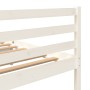 Estructura de cama madera maciza blanco Supe King 180x200 cm de vidaXL, Camas y somieres - Ref: Foro24-3101299, Precio: 166,9...