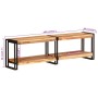 Mueble de TV madera maciza de acacia 140x30x40 cm de vidaXL, Muebles TV - Ref: Foro24-356172, Precio: 107,64 €, Descuento: %
