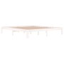 Estructura de cama madera maciza blanco Supe King 180x200 cm de vidaXL, Camas y somieres - Ref: Foro24-810381, Precio: 119,52...