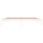 Estructura de cama madera maciza blanco Supe King 180x200 cm de vidaXL, Camas y somieres - Ref: Foro24-810381, Precio: 119,52...