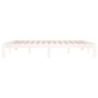 Estructura de cama madera maciza blanco Supe King 180x200 cm de vidaXL, Camas y somieres - Ref: Foro24-810381, Precio: 119,52...