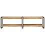 Mueble de TV madera maciza de mango 160x30x40 cm de vidaXL, Muebles TV - Ref: Foro24-356174, Precio: 137,36 €, Descuento: %