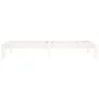 Solid white pine wood bed frame 90x200 cm by vidaXL, Beds and slatted bases - Ref: Foro24-810351, Price: 77,52 €, Discount: %