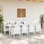 Conjunto de Comedor de Jardín 9 pcs Gris Claro Ratan Polt en Mesas de jardín | Comprar online en Foru.es