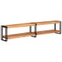 Mueble de TV madera maciza de acacia 200x30x40 cm de vidaXL, Muebles TV - Ref: Foro24-356181, Precio: 164,21 €, Descuento: %
