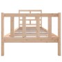 Estructura de cama madera maciza de pino 90x190 cm de vidaXL, Camas y somieres - Ref: Foro24-3101313, Precio: 95,46 €, Descue...
