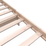 Estructura de cama madera maciza de pino 90x190 cm de vidaXL, Camas y somieres - Ref: Foro24-3101313, Precio: 95,46 €, Descue...
