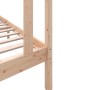 Estructura de cama madera maciza de pino 90x190 cm de vidaXL, Camas y somieres - Ref: Foro24-3101313, Precio: 95,46 €, Descue...