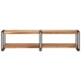 Mueble de TV madera maciza de acacia 160x30x40 cm de vidaXL, Muebles TV - Ref: Foro24-356175, Precio: 113,98 €, Descuento: %