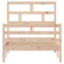 Estructura de cama madera maciza de pino 100x200 cm de vidaXL, Camas y somieres - Ref: Foro24-3101273, Precio: 108,56 €, Desc...