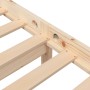Estructura de cama madera maciza de pino 100x200 cm de vidaXL, Camas y somieres - Ref: Foro24-3101273, Precio: 108,56 €, Desc...