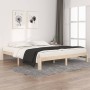 Estructura de cama madera maciza 180x200 cm de vidaXL, Camas y somieres - Ref: Foro24-810380, Precio: 119,10 €, Descuento: %