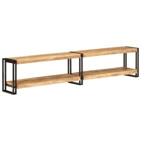 Mueble de TV madera maciza de mango 200x30x40 cm de vidaXL, Muebles TV - Ref: Foro24-356180, Precio: 193,49 €, Descuento: %