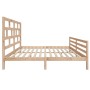 Estructura de cama madera maciza 180x200 cm de vidaXL, Camas y somieres - Ref: Foro24-3101298, Precio: 159,96 €, Descuento: %