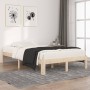 Estructura de cama madera maciza de pino 120x200 cm de vidaXL, Camas y somieres - Ref: Foro24-810360, Precio: 87,34 €, Descue...