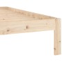 Estructura de cama madera maciza de pino 120x200 cm de vidaXL, Camas y somieres - Ref: Foro24-810360, Precio: 87,34 €, Descue...