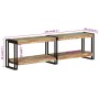 Mueble de TV madera maciza reciclada 140x30x40 cm de vidaXL, Muebles TV - Ref: Foro24-356173, Precio: 103,50 €, Descuento: %