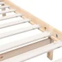 Estructura de cama individual de madera maciza 90x190 cm de vidaXL, Camas y somieres - Ref: Foro24-3101118, Precio: 101,92 €,...