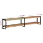 Mueble de TV madera maciza reciclada 200x30x40 cm de vidaXL, Muebles TV - Ref: Foro24-356182, Precio: 133,48 €, Descuento: %