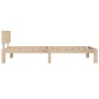 Estructura de cama madera maciza de pino 100x200 cm de vidaXL, Camas y somieres - Ref: Foro24-810485, Precio: 88,20 €, Descue...