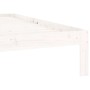 Estructura de cama madera maciza de pino blanco 100x200 cm de vidaXL, Camas y somieres - Ref: Foro24-810356, Precio: 92,02 €,...