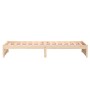Estructura de cama de madera maciza 90x200 cm de vidaXL, Camas y somieres - Ref: Foro24-814934, Precio: 93,47 €, Descuento: %