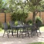 Conjunto de Comedor de Jardín 7 pcs Antracita en Mesas de jardín | Comprar online en Foru.es