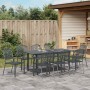 Conjunto de Comedor de Jardín 9 pcs Antracita en Mesas de jardín | Comprar online en Foru.es
