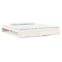 Estructura de cama madera maciza blanco 200x200 cm de vidaXL, Camas y somieres - Ref: Foro24-814970, Precio: 148,89 €, Descue...