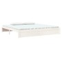 Estructura de cama madera maciza blanco 200x200 cm de vidaXL, Camas y somieres - Ref: Foro24-814970, Precio: 148,89 €, Descue...