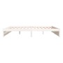 Estructura de cama madera maciza blanco 200x200 cm de vidaXL, Camas y somieres - Ref: Foro24-814970, Precio: 148,89 €, Descue...